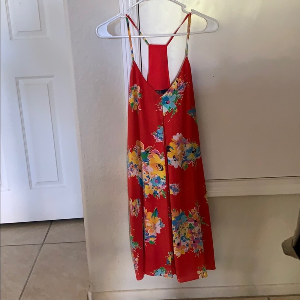 Polo silk sundress